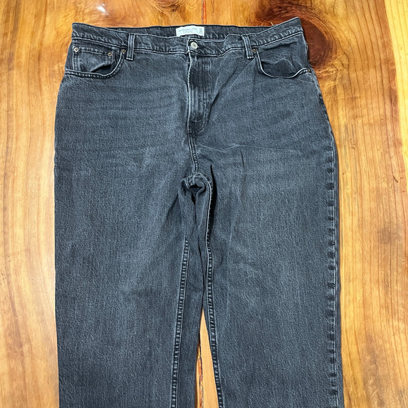 Abercrombie & Fitch 90's Straight Jeans Ultra High rise 34 18r Denim KK29 - Picture 3 of 7